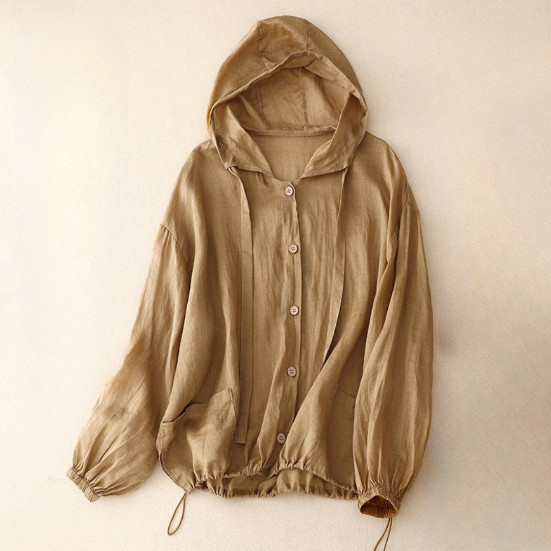 Martha Linen Hoodie