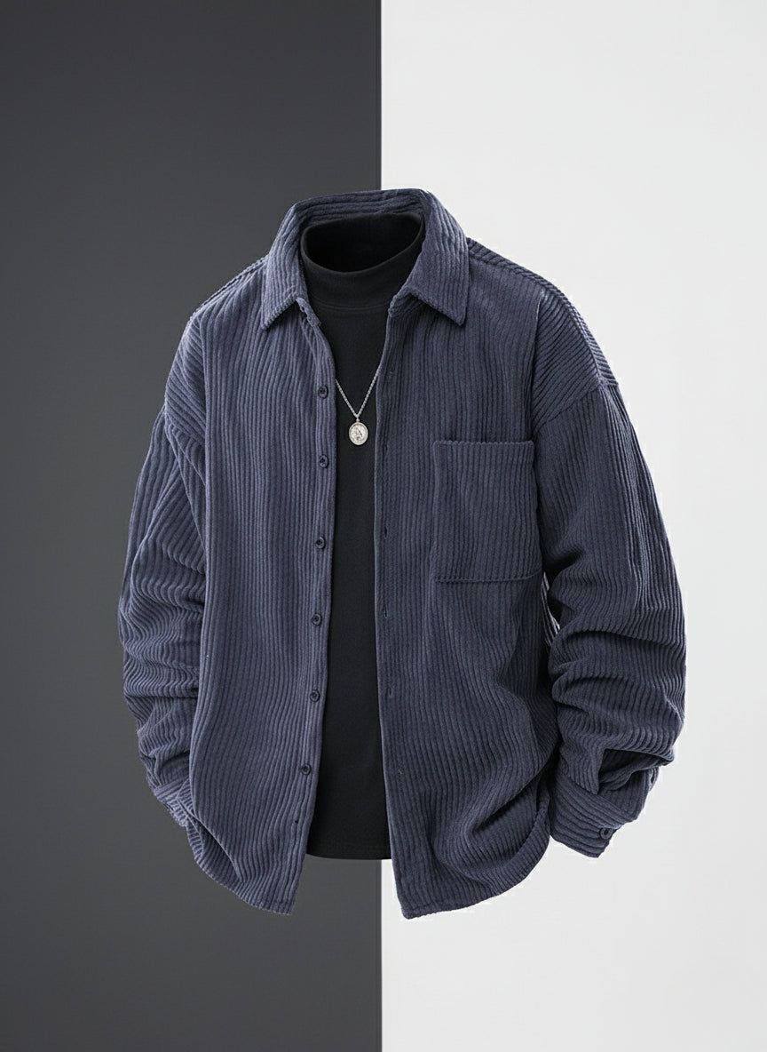 Hawthorne Corduroy Button Shirt Jacket