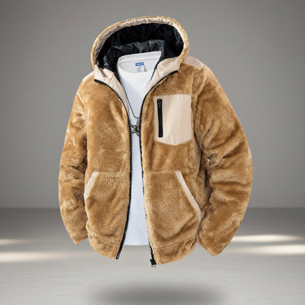 Lancaster Plush Hooded Jacket