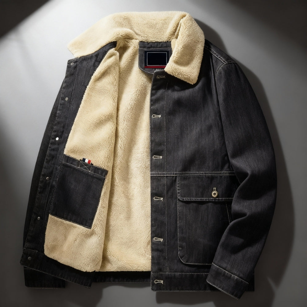 Carter Denim Sherpa Jacket