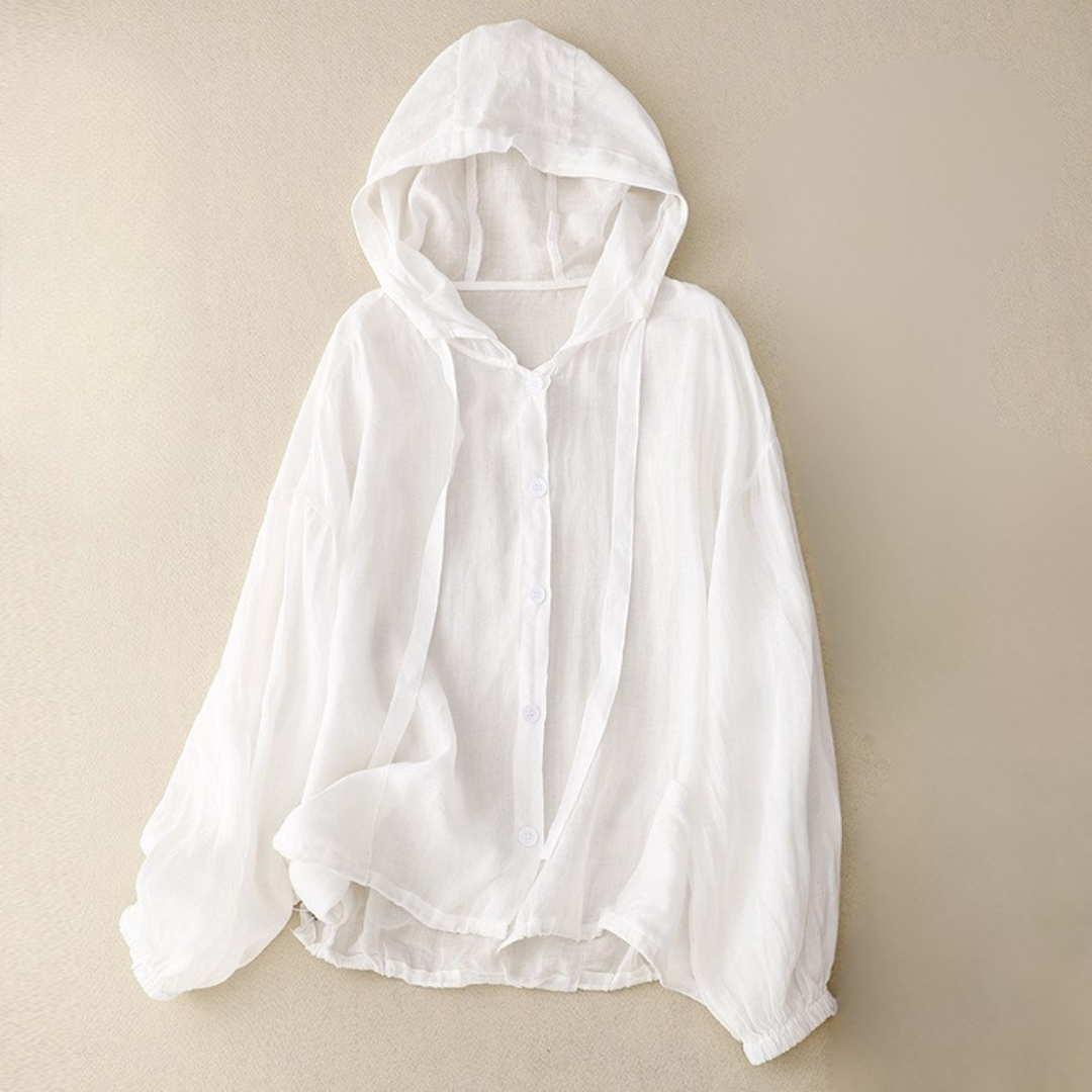 Martha Linen Hoodie
