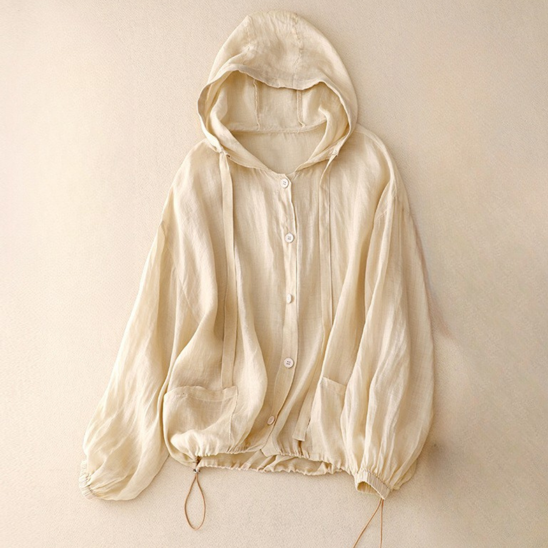 Martha Linen Hoodie