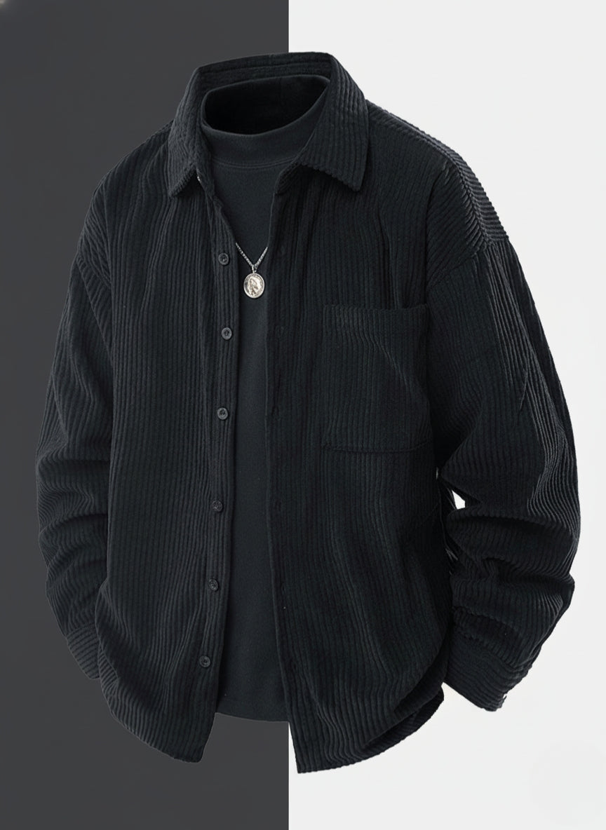 Hawthorne Corduroy Button Shirt Jacket