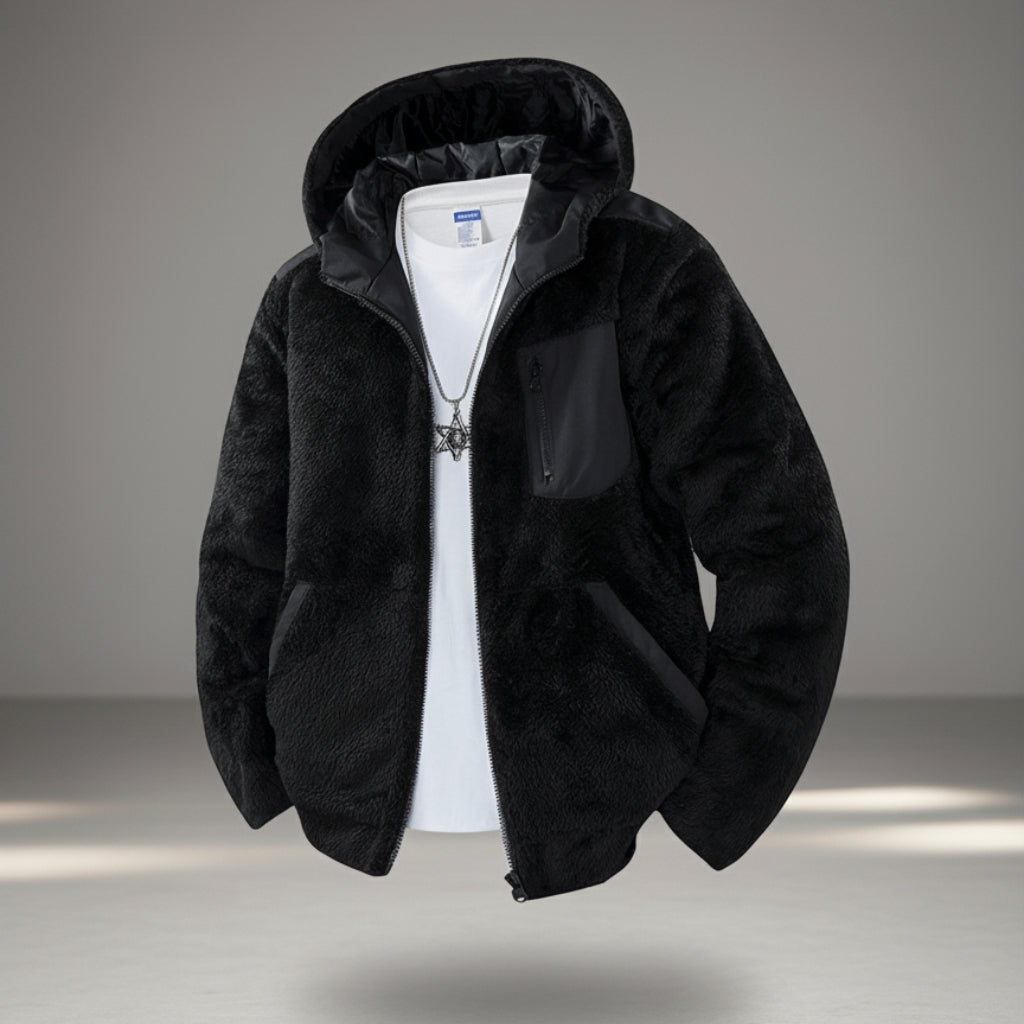 Lancaster Plush Hooded Jacket