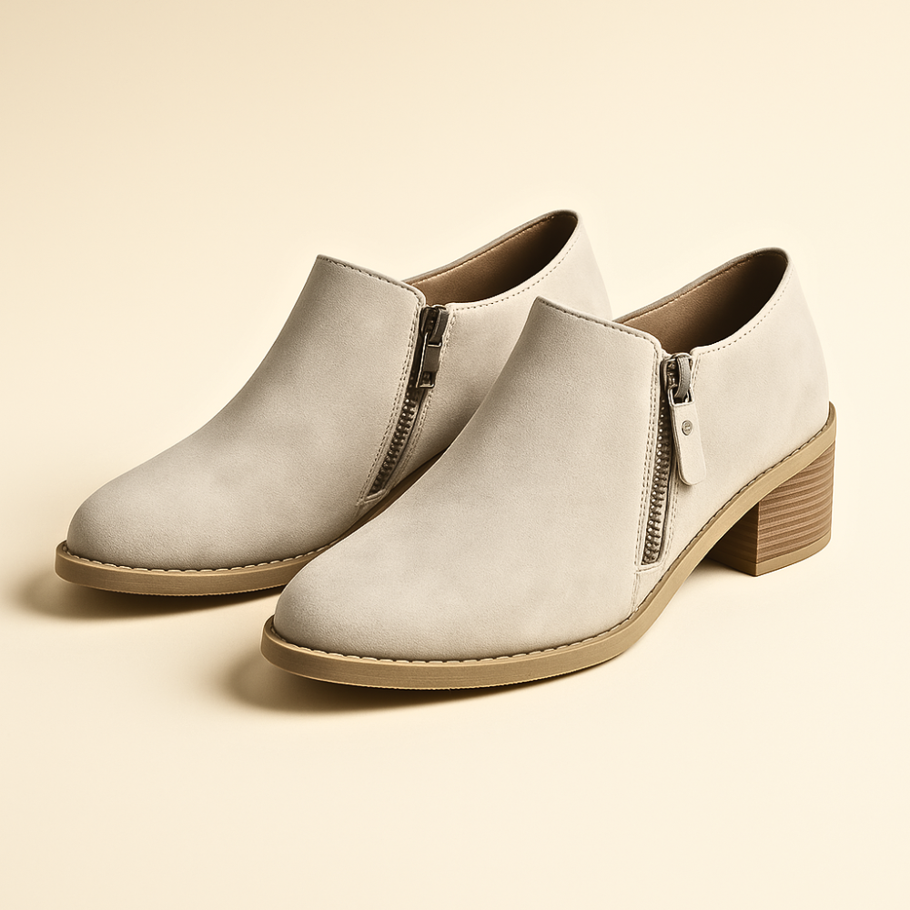 Sutton Zip Ankle Boots