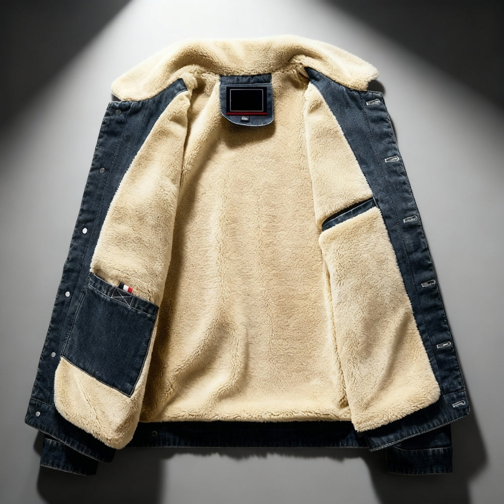 Carter Denim Sherpa Jacket
