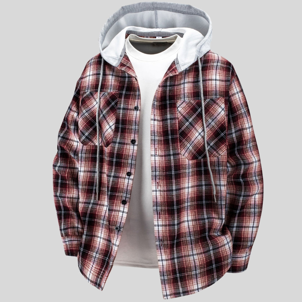Mercer Plaid Hoodie