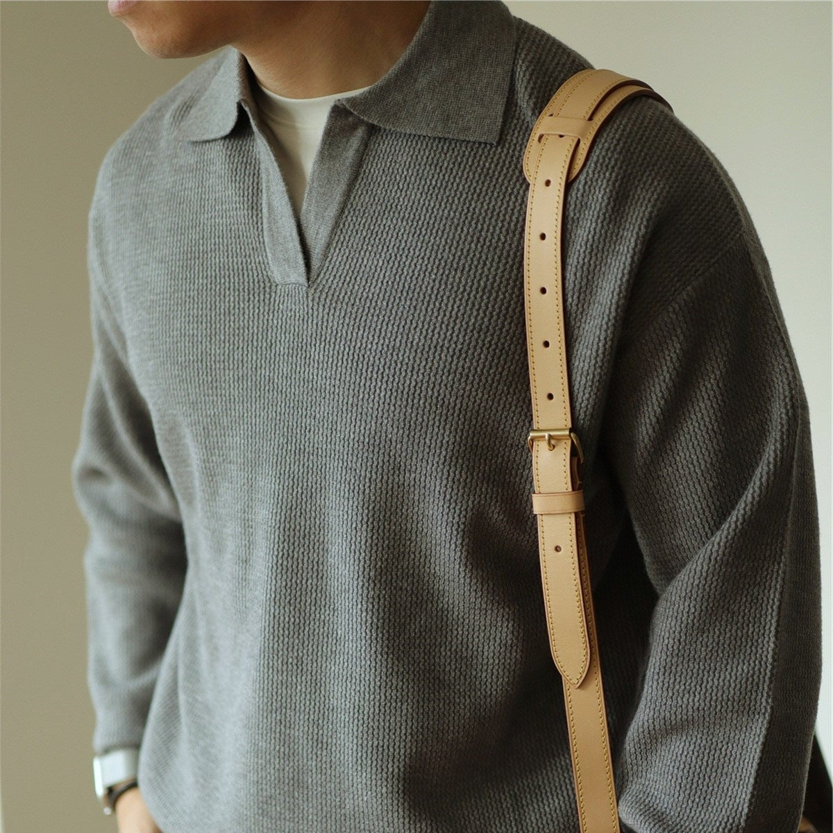 Aldridge Knit Polo Sweater