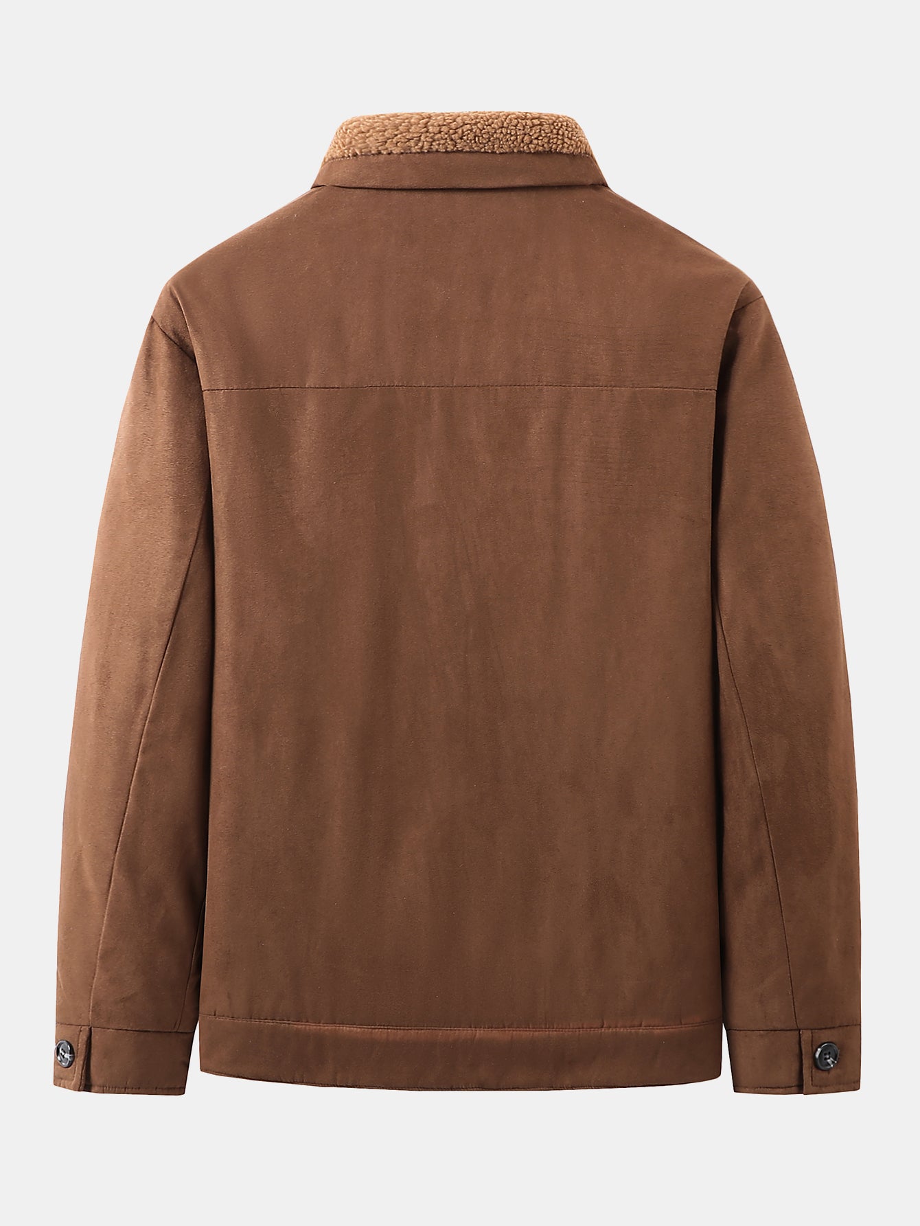 Henley Suede Sherpa Jacket