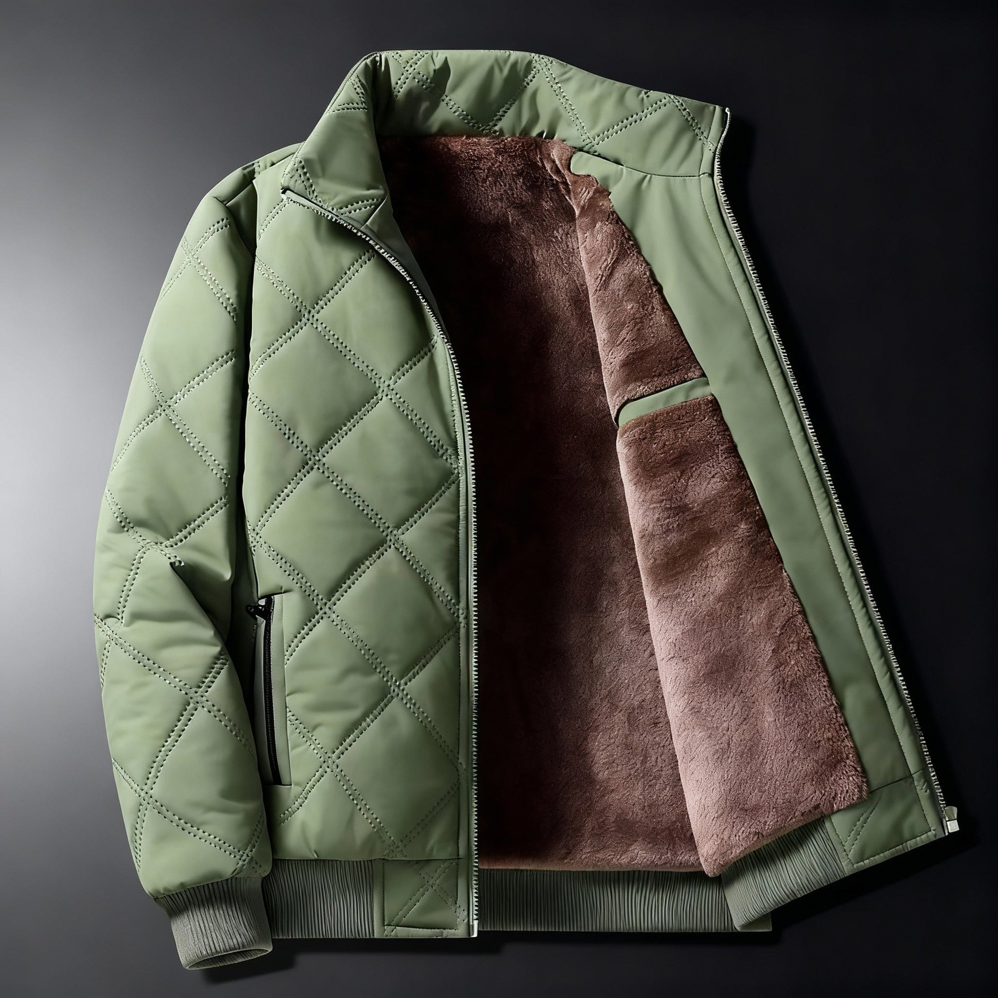 Denali Quilted Fleece-Lined Jacket