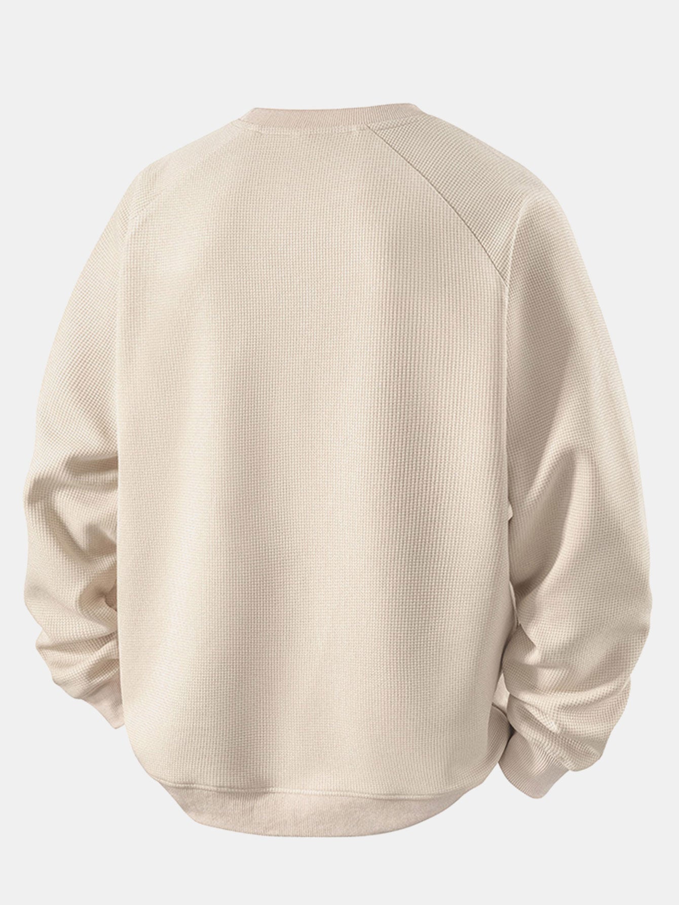 Textured Crewneck Sweatshirt