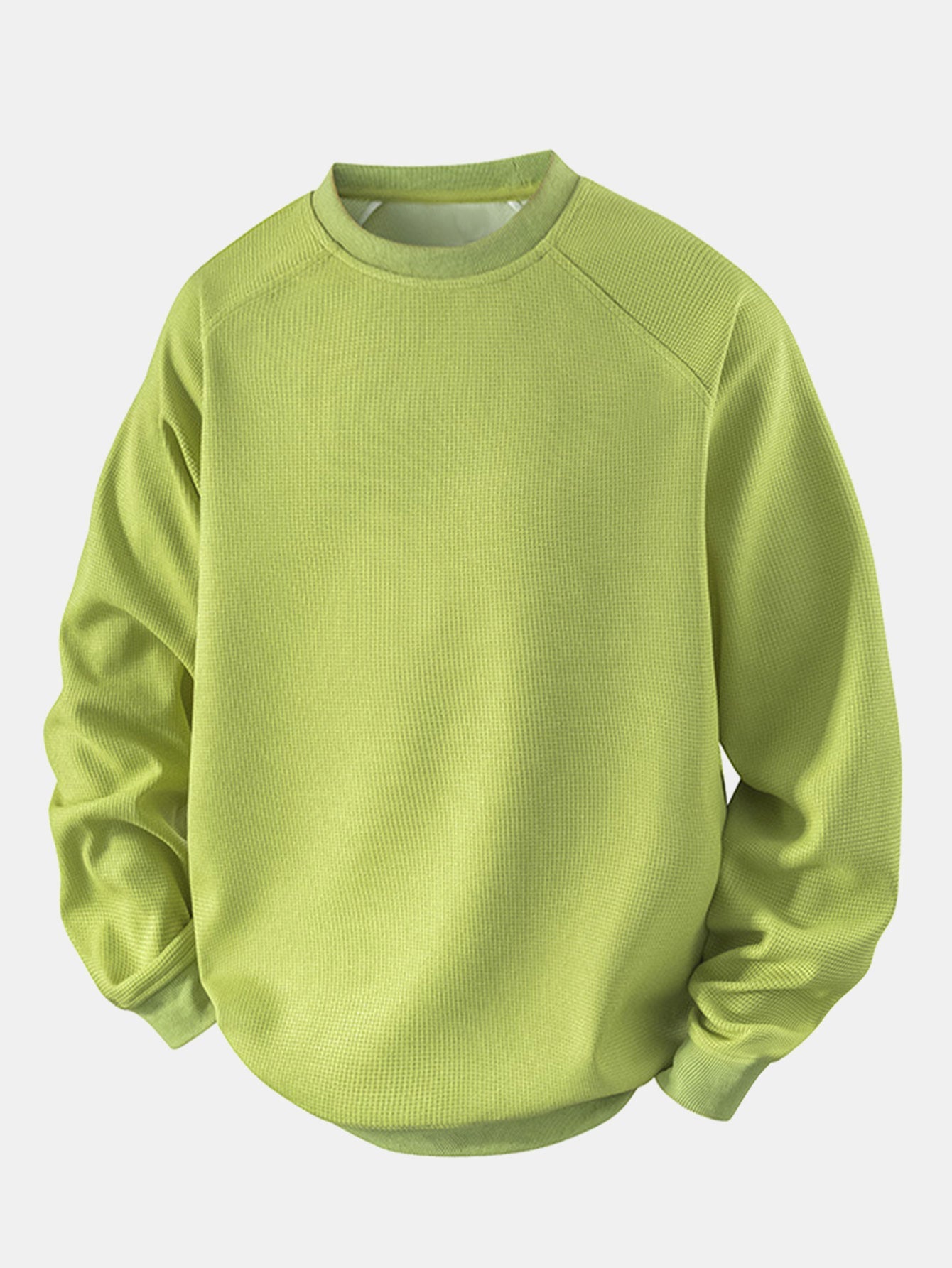 Textured Crewneck Sweatshirt