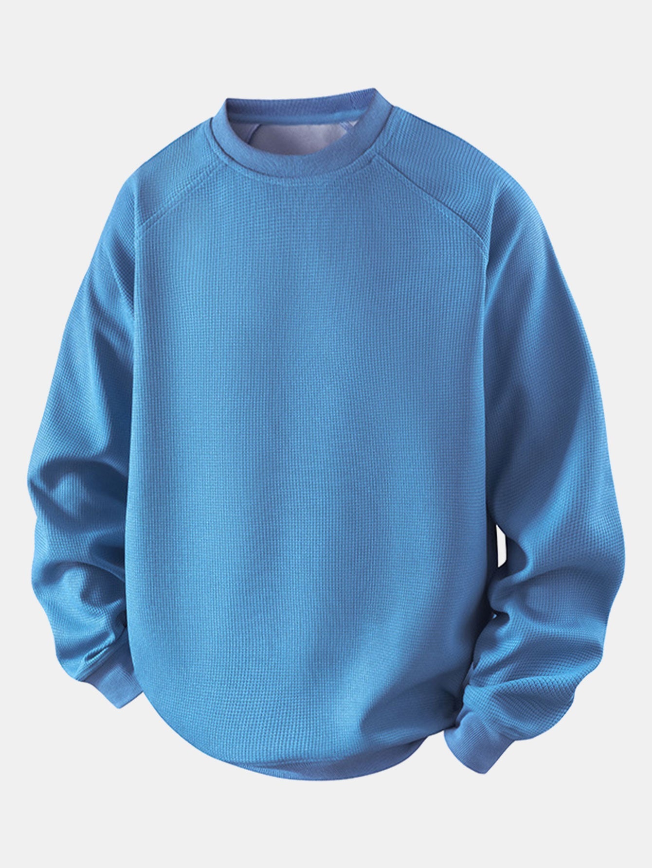 Textured Crewneck Sweatshirt