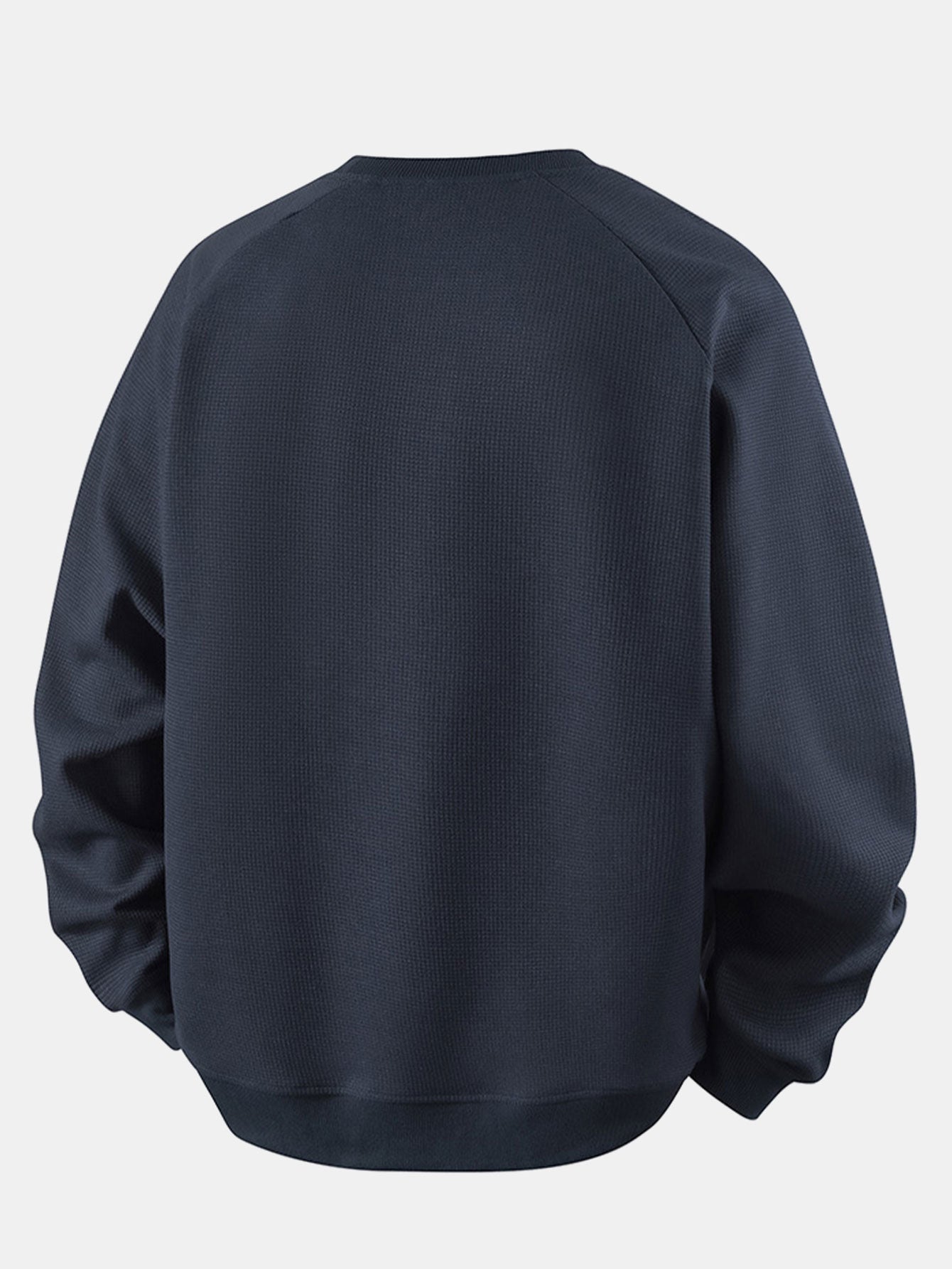 Textured Crewneck Sweatshirt