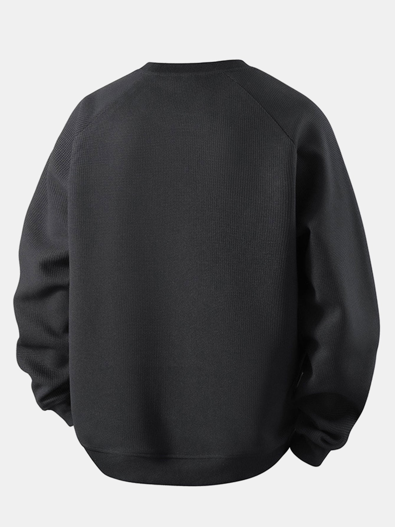 Textured Crewneck Sweatshirt