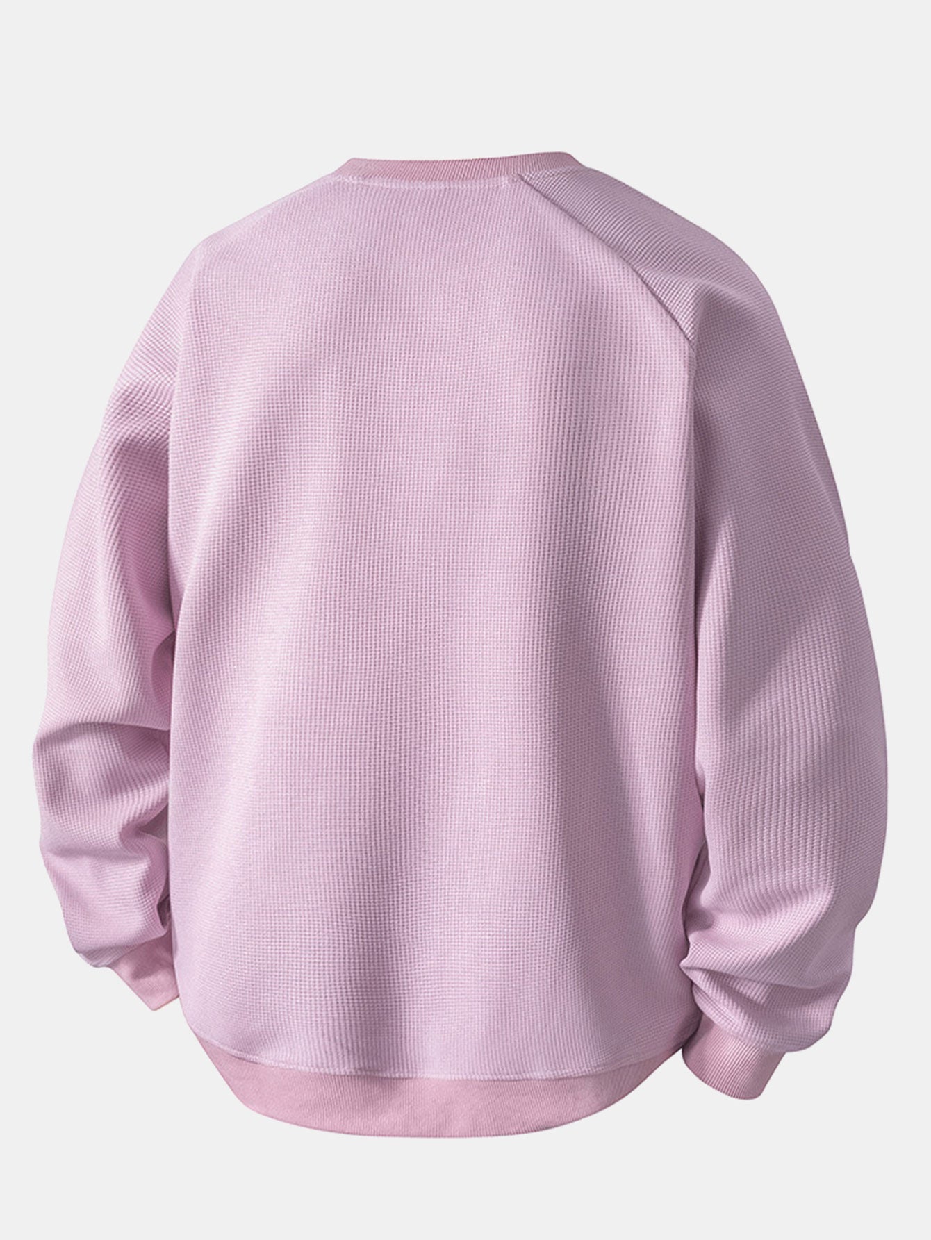 Textured Crewneck Sweatshirt