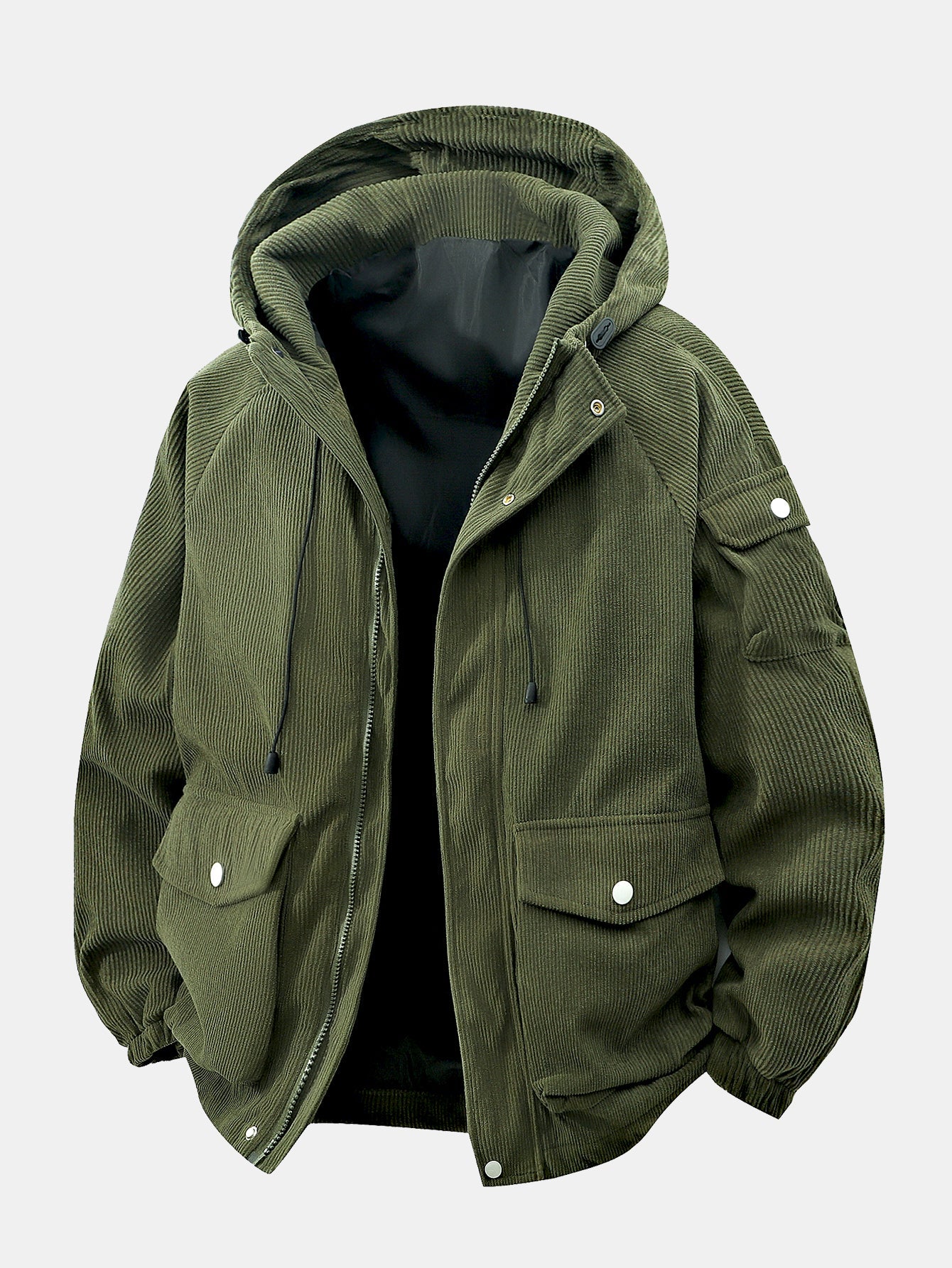 Hunter Corduroy Hooded Jacket