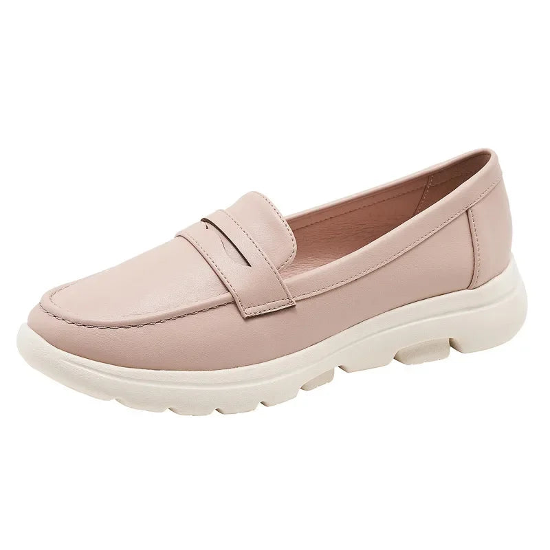 Florence Orthopedic Leather Loafers