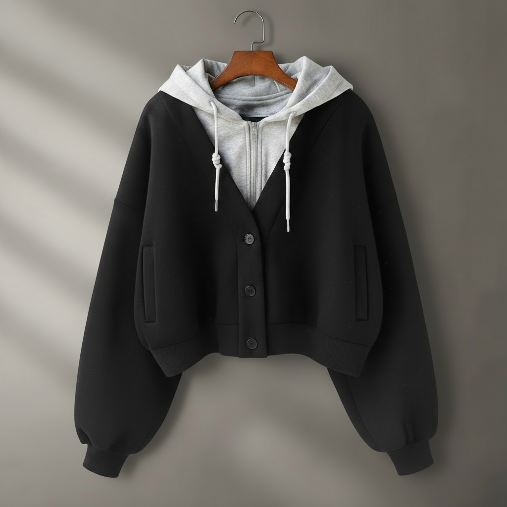 Madison Button Zip Jacket