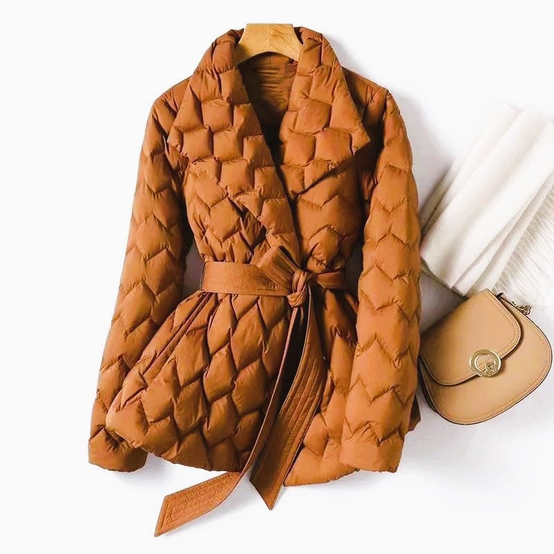 Aurelia Quilted Puffer Coat
