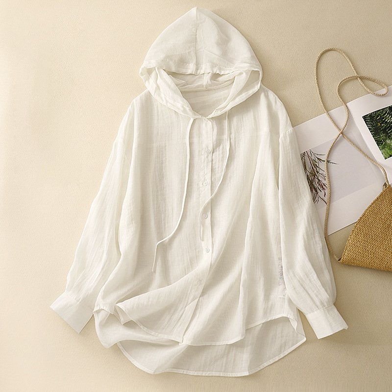 Kyla Linen Hoodie