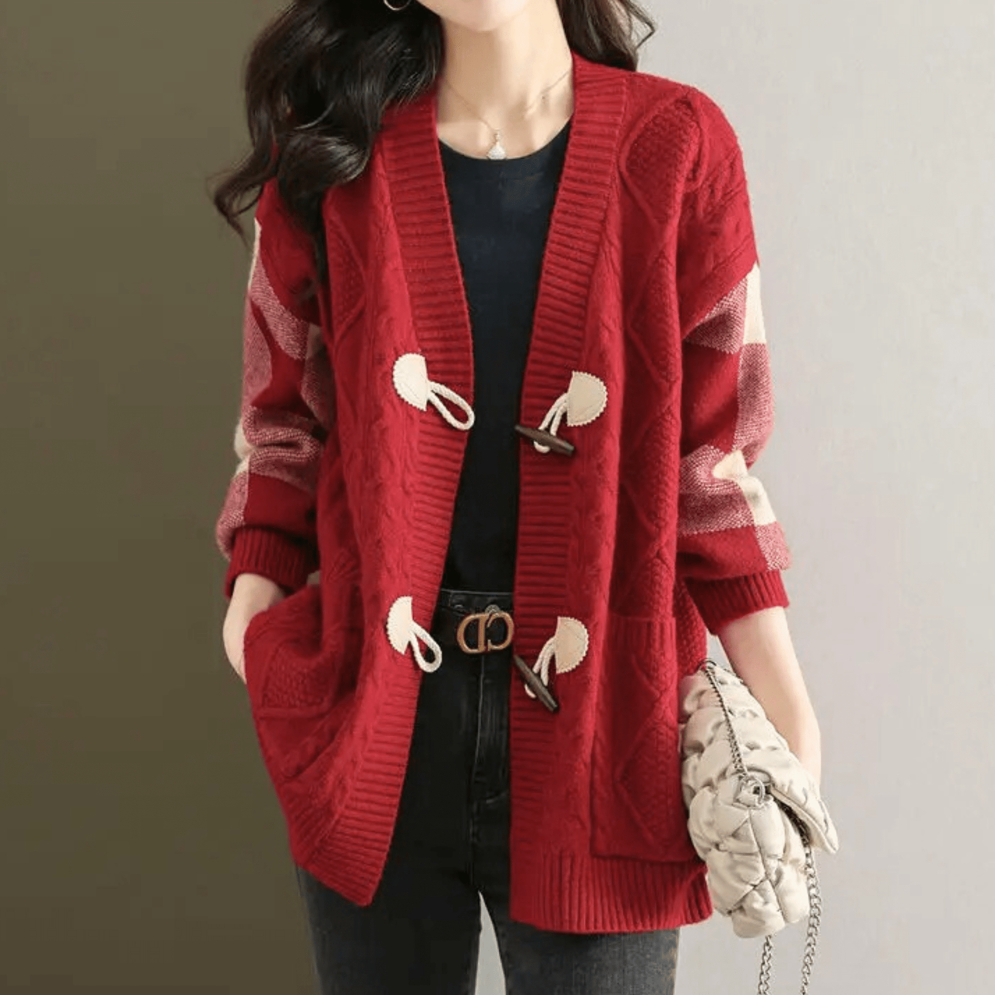 Maribel Knit Toggle Cardigan