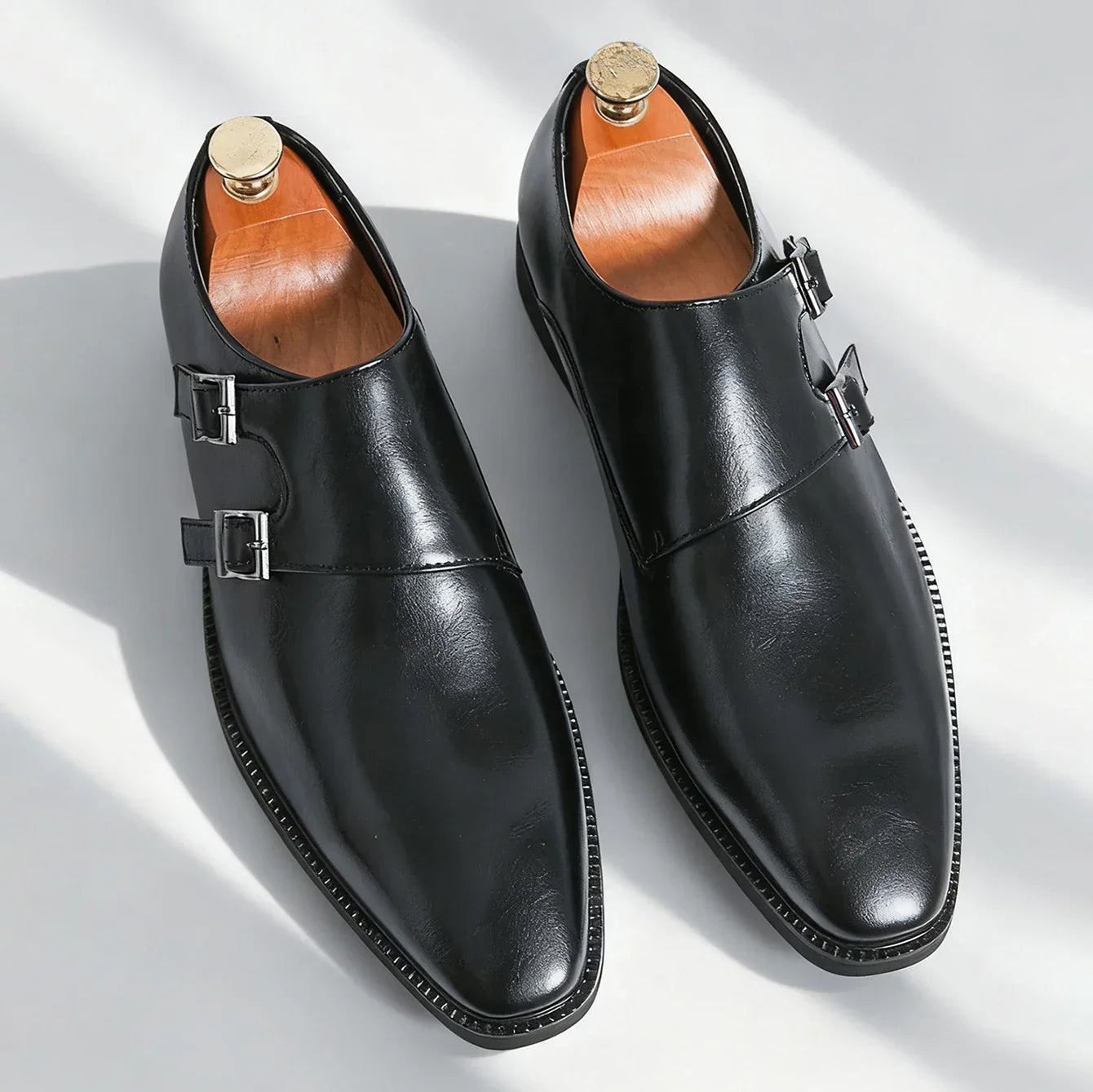 Monarch Leather Monk Loafers