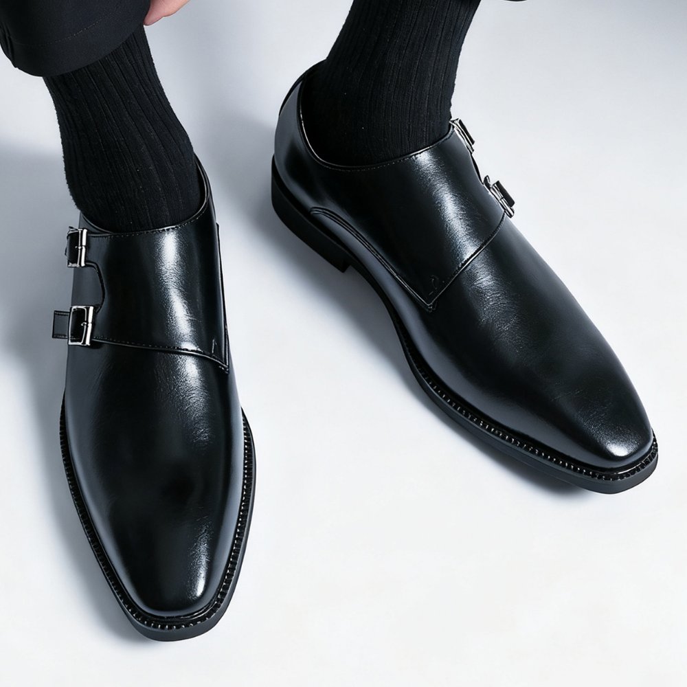 Monarch Leather Monk Loafers