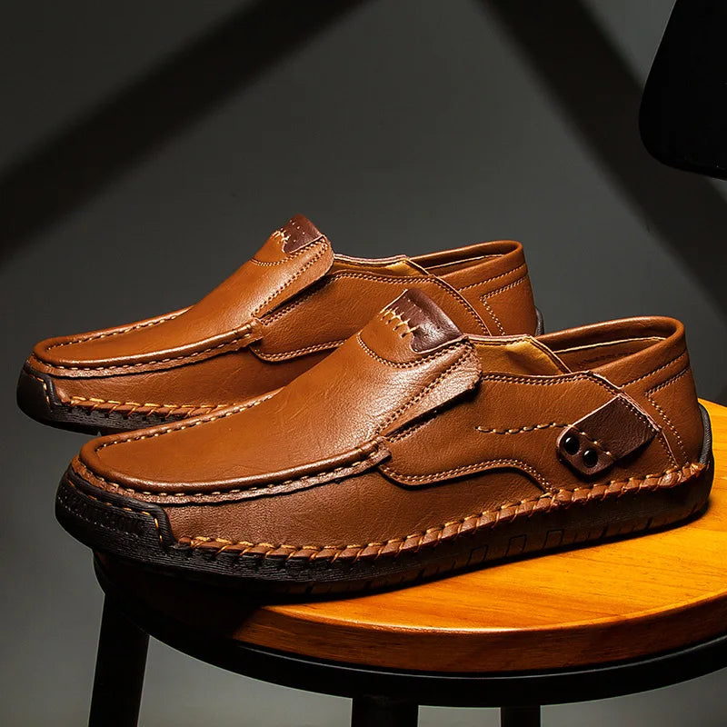 Nolan Leather Loafers