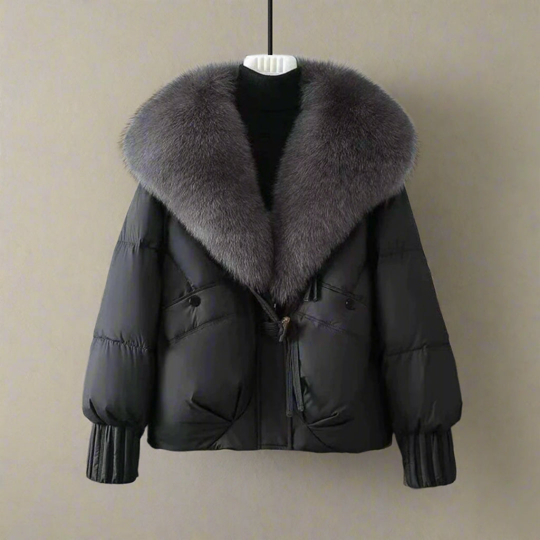 Eloise Quilted Fur Jacket