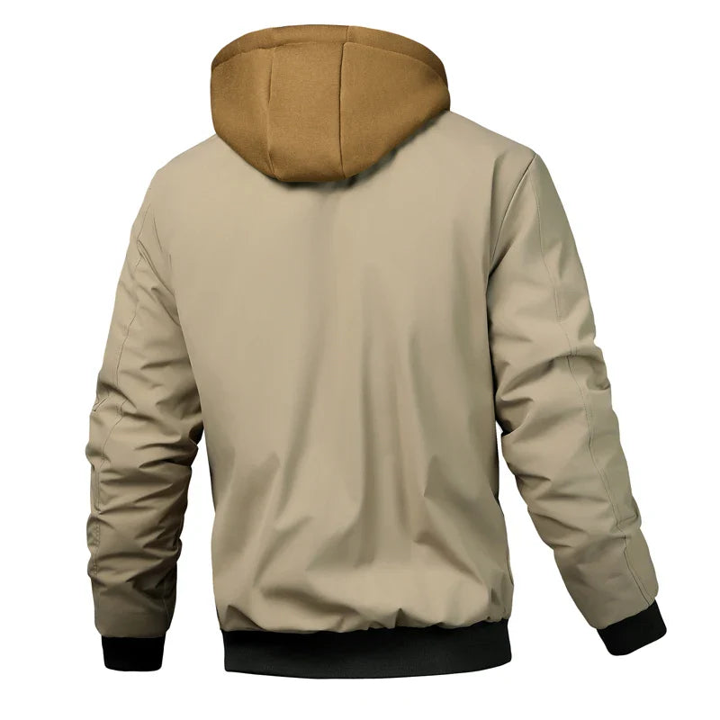 Highland Hooded Bomber Jacket