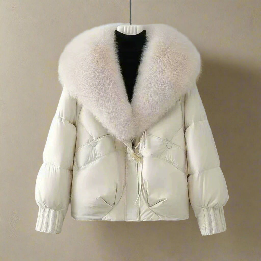 Eloise Quilted Fur Jacket