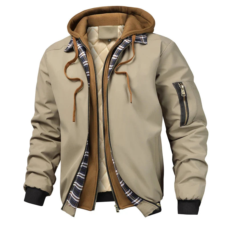 Highland Hooded Bomber Jacket