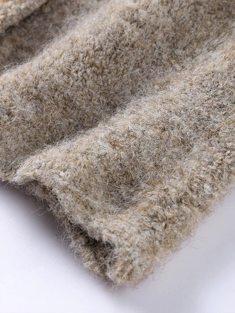 Vienna Wool Textured Button Jacket