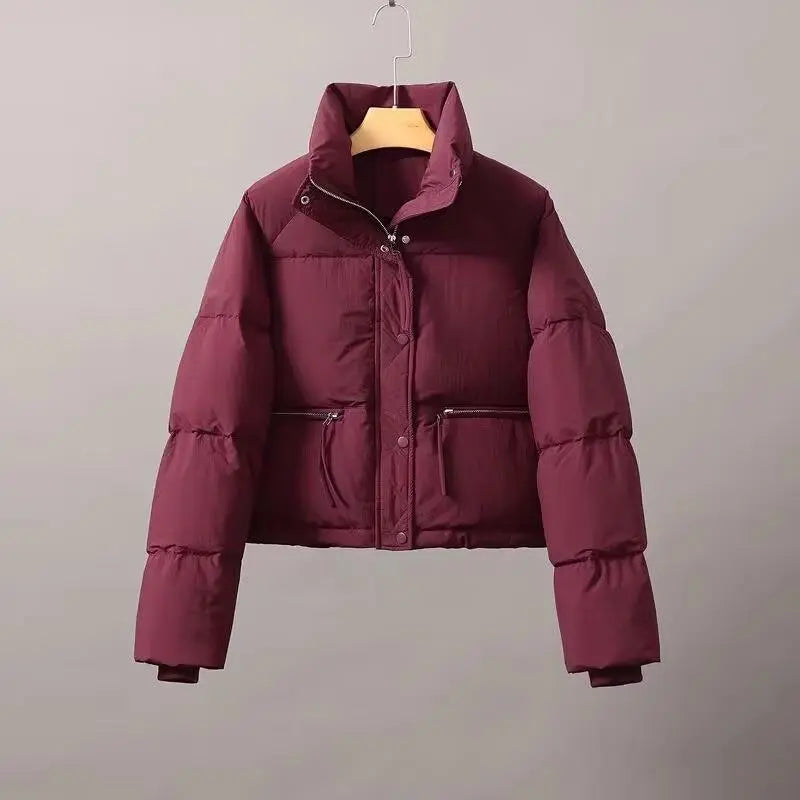 Sienna Cropped Puffer Jacket