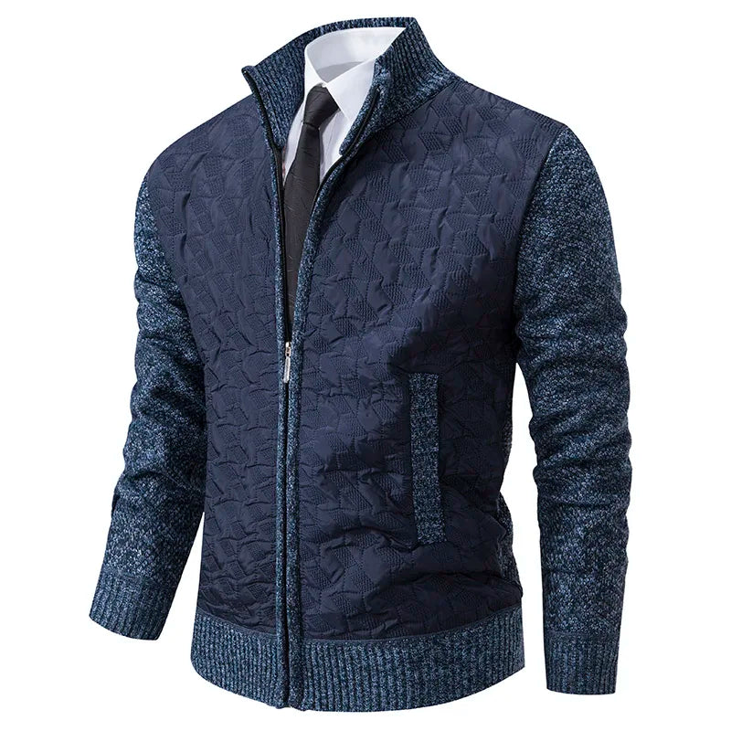Riverton Zip-Up Knit Jacket