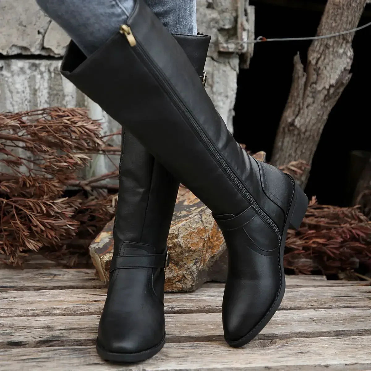 Brixton Knee-High Boots