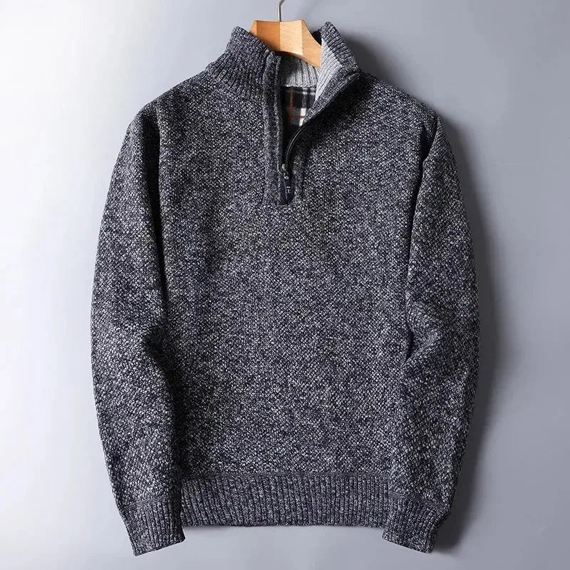 Alden Half-Zip Knit Sweater