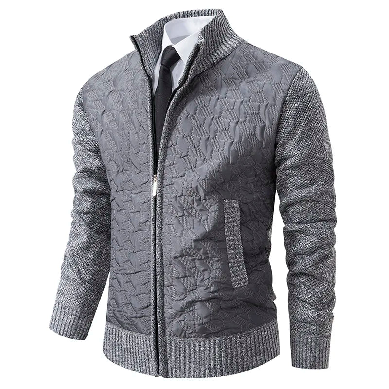 Riverton Zip-Up Knit Jacket