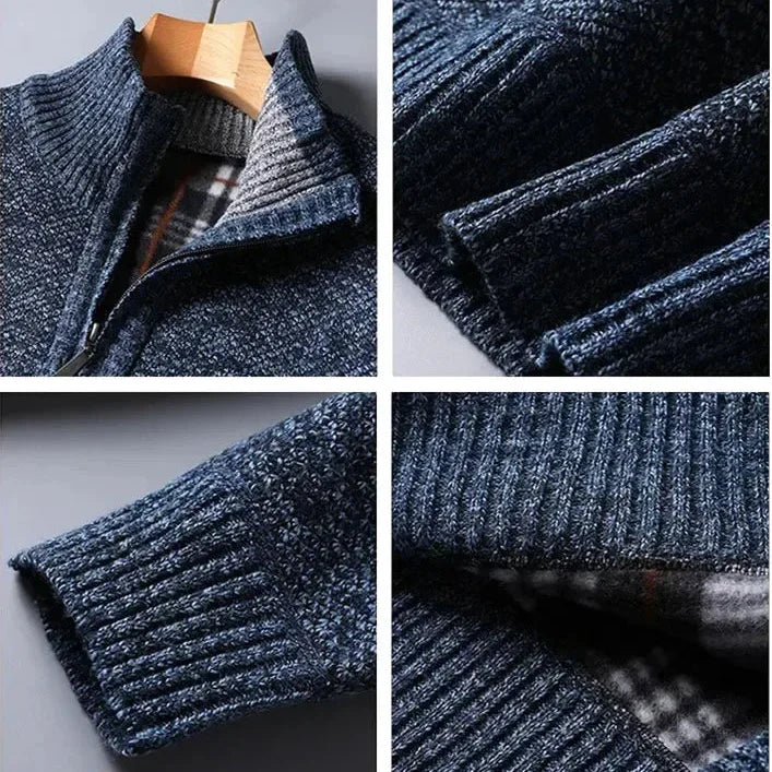 Alden Half-Zip Knit Sweater