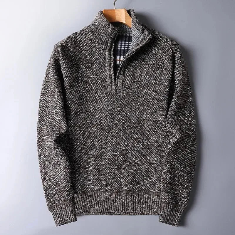 Alden Half-Zip Knit Sweater