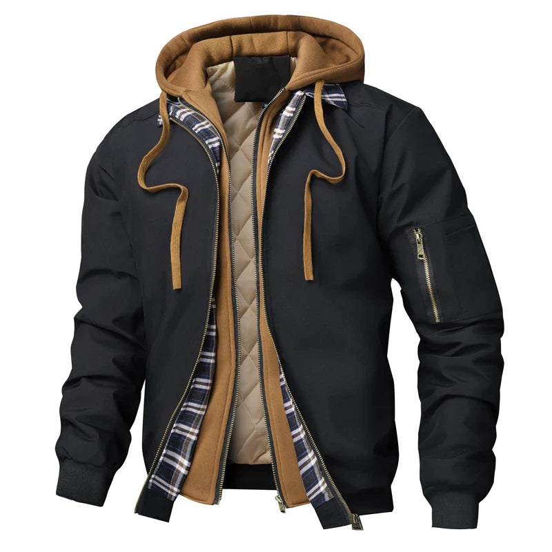 Highland Hooded Bomber Jacket