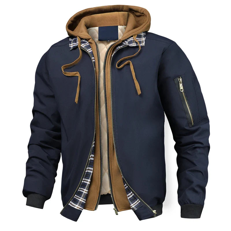 Highland Hooded Bomber Jacket