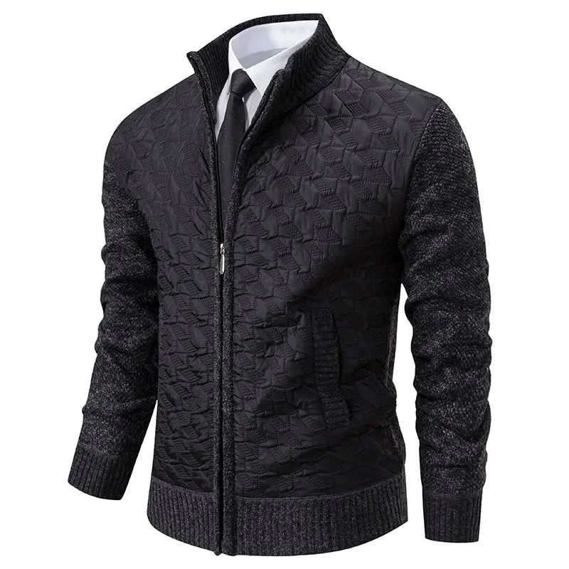 Riverton Zip-Up Knit Jacket