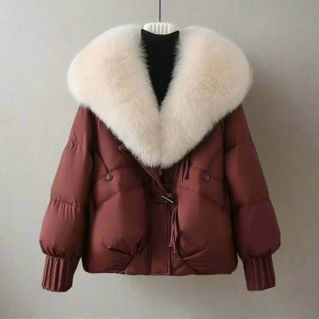 Eloise Quilted Fur Jacket