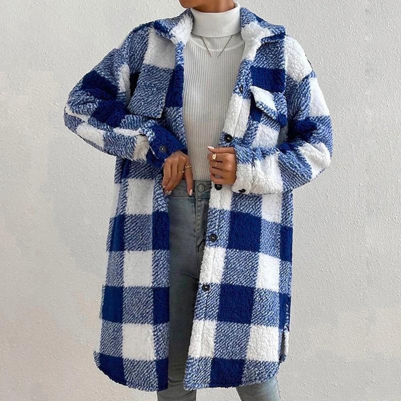Sky Edwards Plaid Coat