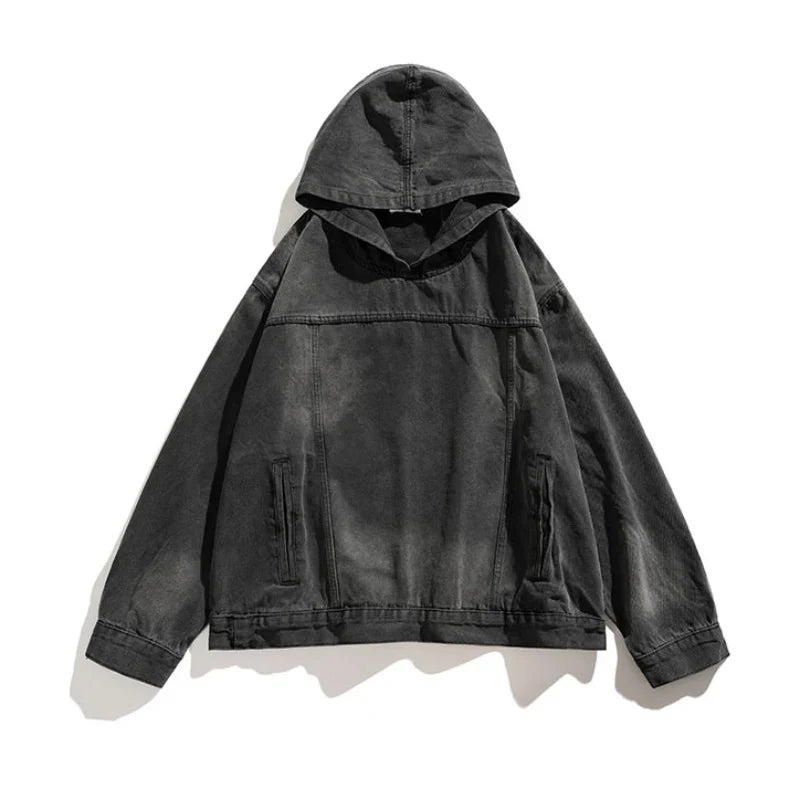 Haven Oversize Denim Hoodie