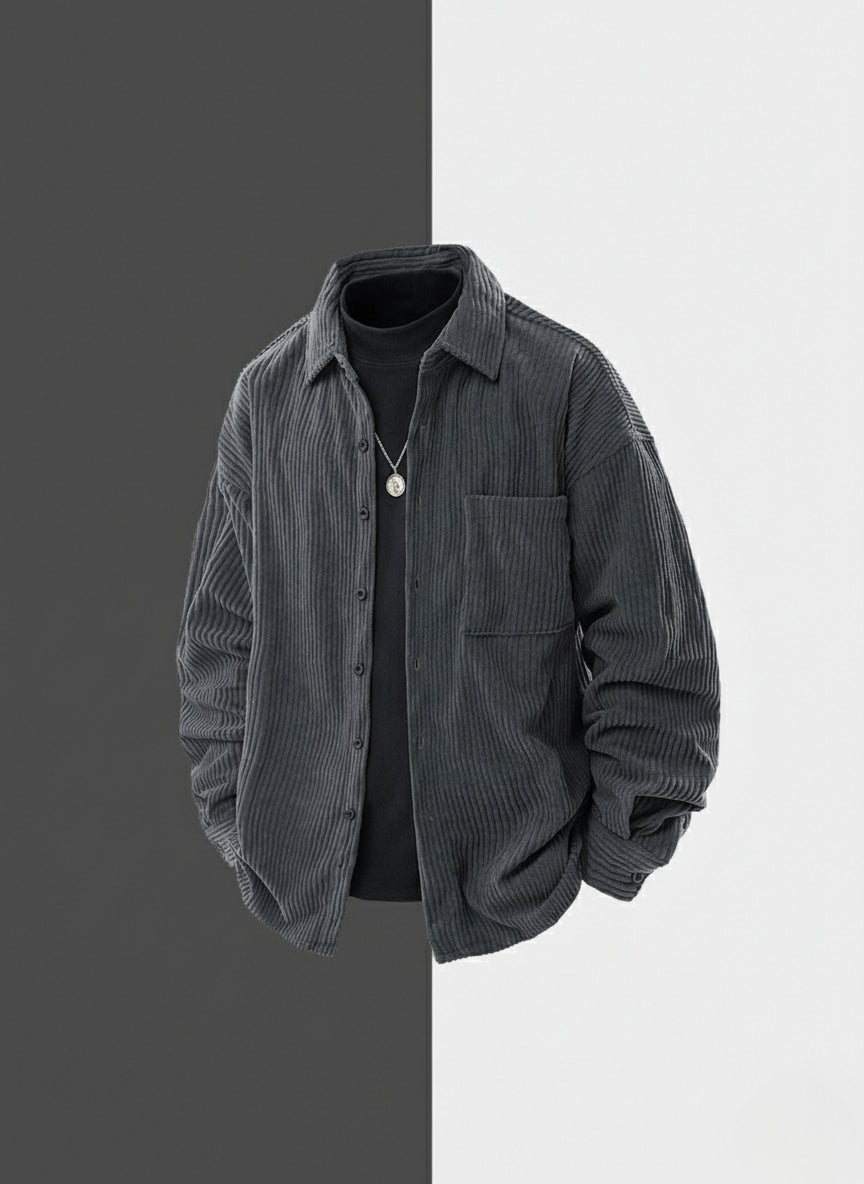Hawthorne Corduroy Button Shirt Jacket