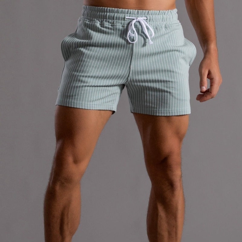 Albert Striped Shorts - [Ezra Daniel]