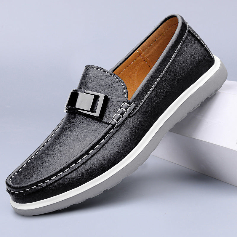 Alessandro Leather Loafers - [Ezra Daniel]